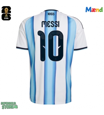 Argentina Lionel Messi #10 Replika Hjemmebanetrøje VM 2026 Kortærmet